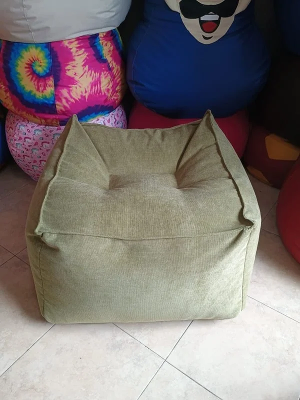 Puff Vintage Shekina – vista frontal