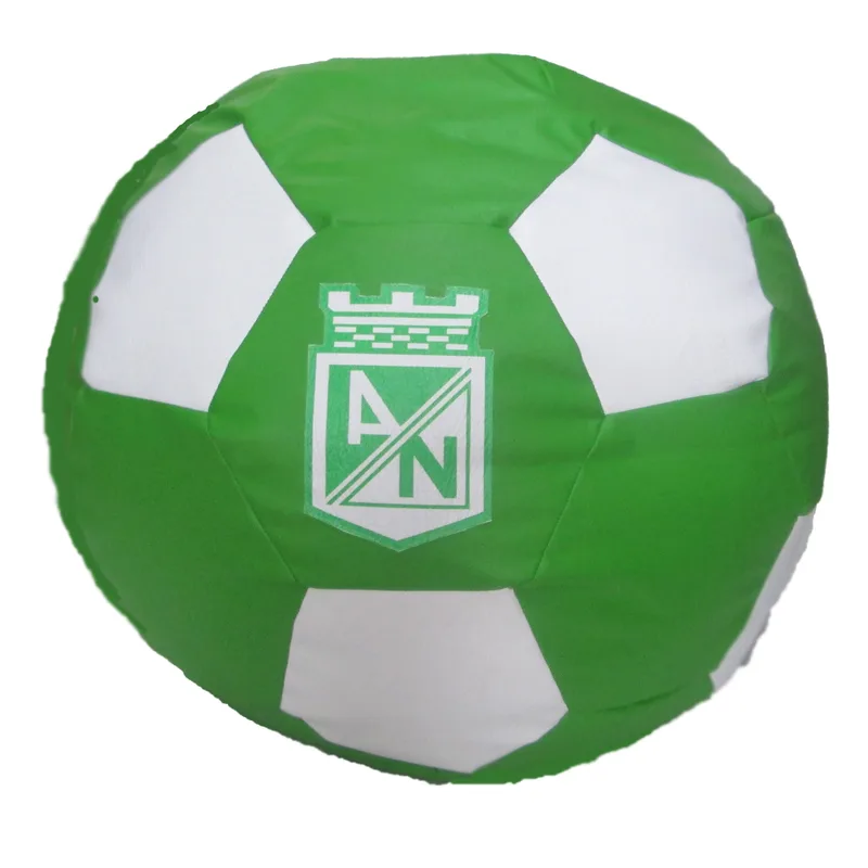 Puff Shekina en forma de balón con diseño de la selección Colombia