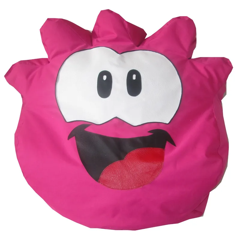 Puff Shekina Puffles fucsia para niños